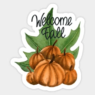 Autumn Season Sticker